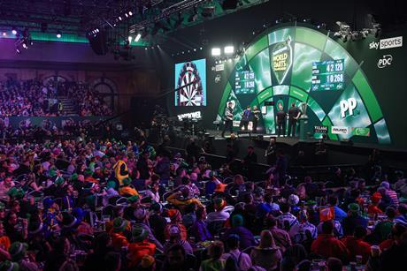 Darts World Championship CREDIT PDC