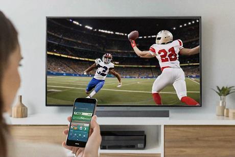 second screen sports