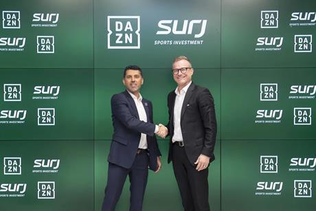 DAZN Surj Sports Investment