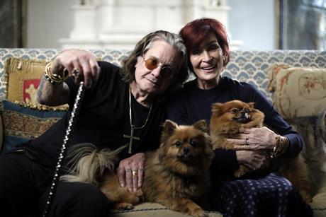Ozzy Osbourne and Sharon Osbourne