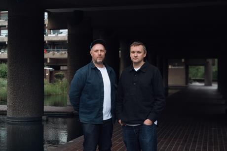 L-R, Phil Oldham, Jonathan Box from Black Kite