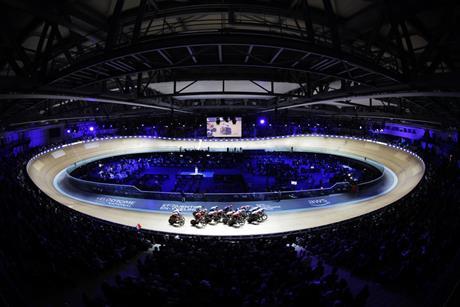 UCI 2024 Track Champions League cycling