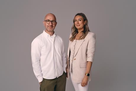 Andy Varley and Lucy Gulliver