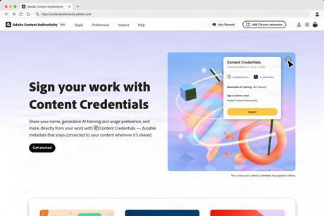 Adobe Content Credentials 1