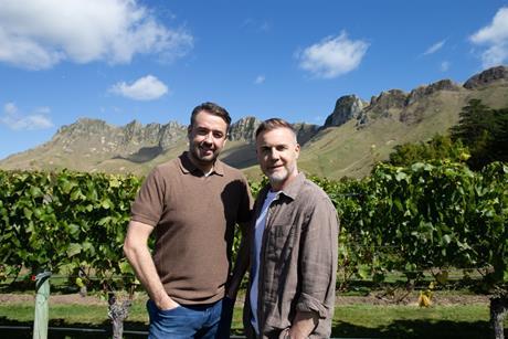 Gary Barlow and Jason Manford New Zealand