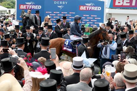 City of Troy Epsom Derby horse racing