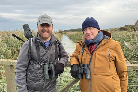 Sam and Ade go Birdwatching