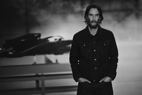Keanu Reeves and Cadillac F1 Team series Picture credit Boo George