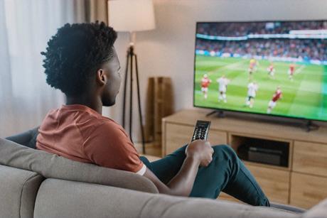 sports watching (AI generated)