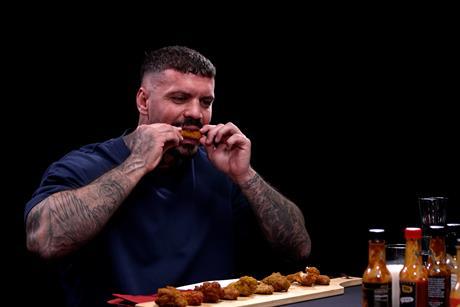 HOT ONES GERMANY EMMVEE eating