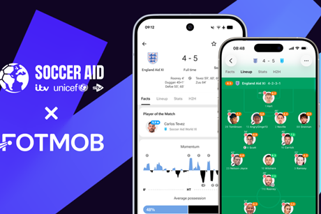 Soccer Aid x FotMob