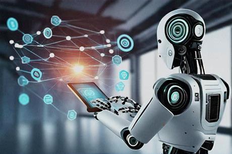 AI creating content (AI generated)