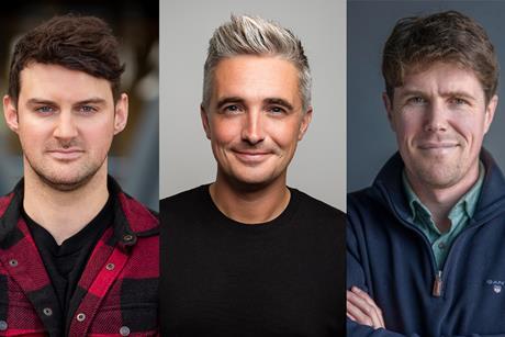 L-R Robert Cocker_Donal Skehan_Marc Dillon