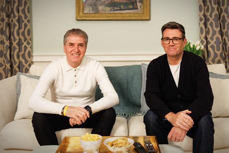 Andy Burnham on Gogglebox for SU2C