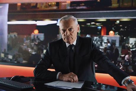 Martin Clunes as Huw Edwards