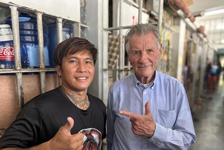 Michael Palin in the Philippines