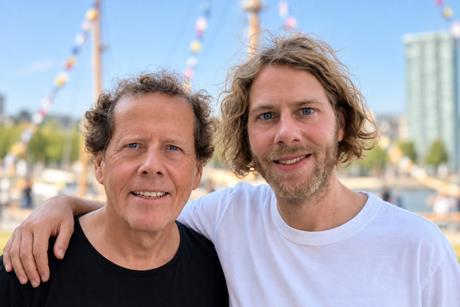 Dan Blazer (left) and Wannes Deleu, founders of Must Sea Media. Courtesy of Must Sea Media.