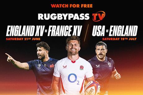 RugbyPass TV England games