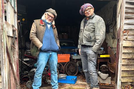 Shed Buried classic cars
