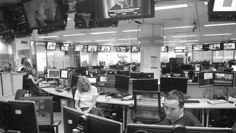 ITN newsroom