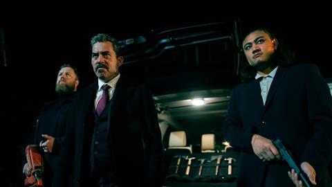 Tall Tales & Murder - David Flynn, Packy Lee and Mo Dahchan. Photo credit Pat Redmond.