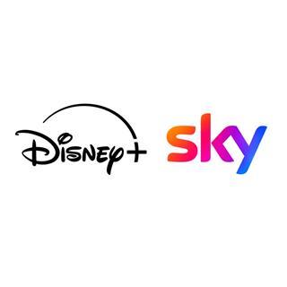 Disney+ Sky lockup