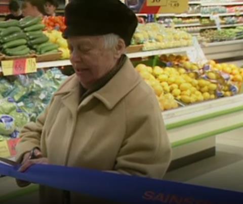 Woman who lived in Sainsbury's