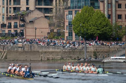 Boat Race rowing