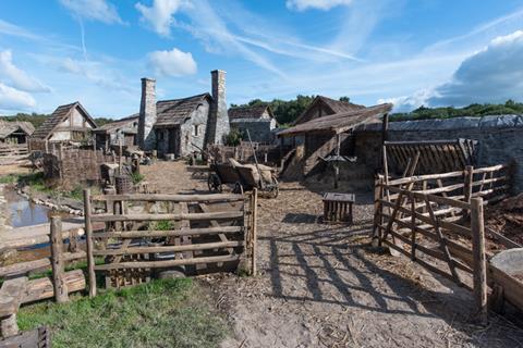 Dragon Studios backlot