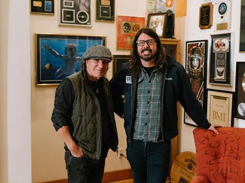 Brian Johnson Meets Dave Grohl