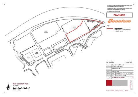 Quantum Padel Versa Studios application