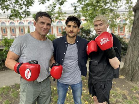 Oli London with Ben Zand and Alex Reid