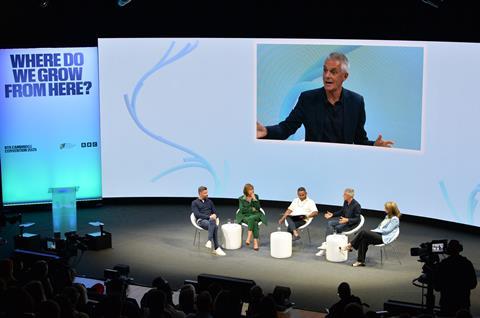 RTSConvention2025_Amol Rajan, Jonathan Allan, Tim Davie CBE, Dame Carolyn McCall, Sarah Rose 1