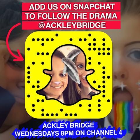 Ackley Bridge Snapchat Campaign