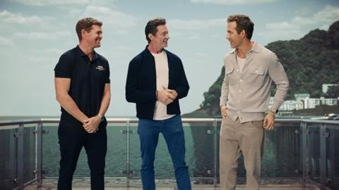 Disney+ Maximum Effort Hugh Jackman Ryan Reynolds SailGP