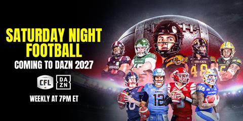 DAZN Canadian football league