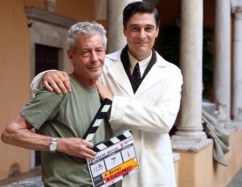 Michele Soavi (Left) and Lino Guanciale (right)
