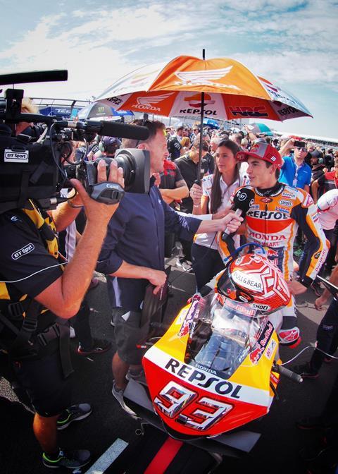 GRID INTERVIEW PRE-RACE WITH MARC MARQUEZ