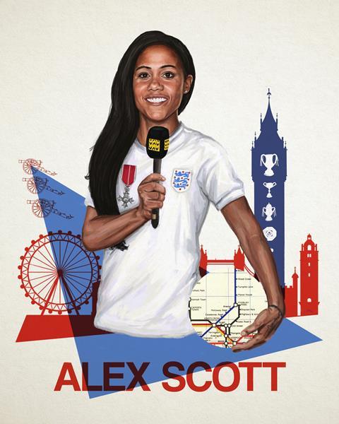 Alex Scott_England Legend