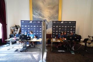 UTMB commentary booths