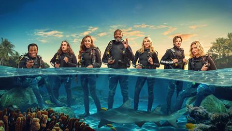 Shark celebrity infested waters cast pic
