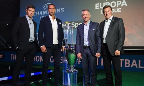 BT Sport Steven Gerrard Rio Ferdinand Gary Lineker Glenn Hoddle 