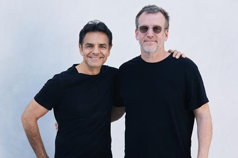 Eugenio Derbez and Benjamin Odell