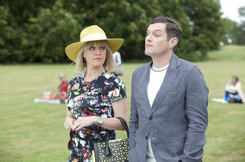 Agatha Raisin_Ashley Jensen and Mathew Horne as Roy Silver_on Acorn TV_Ep01_0932