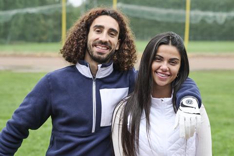 Marc Cucurella and Claudia Rodríguez