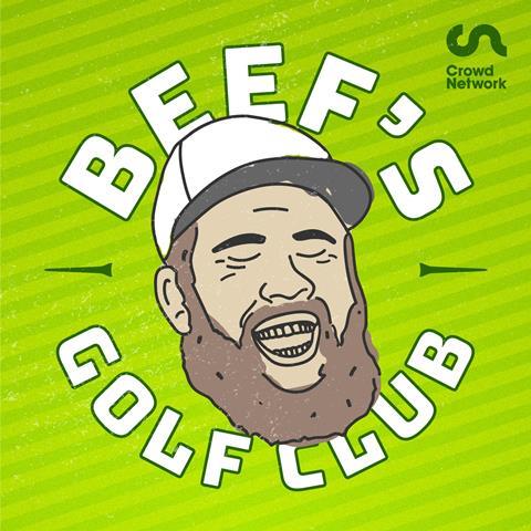 Illustration from the Beef's Golf Club Crowd Network podcast
