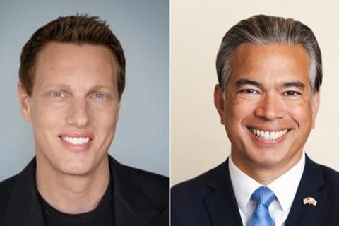 David Ellison Rob Bonta