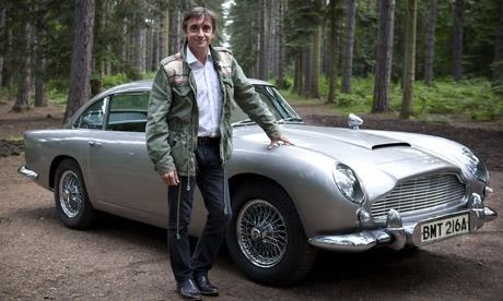 Richard Hammond and the Aston Martin DB5