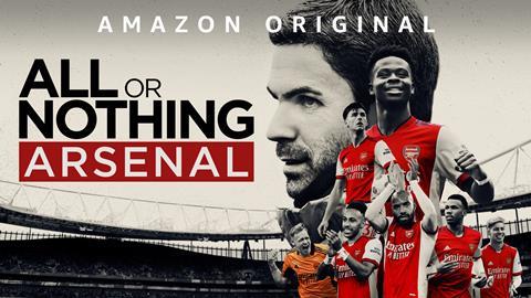 Amazon Prime Video All Or Nothing: Arsenal poster football