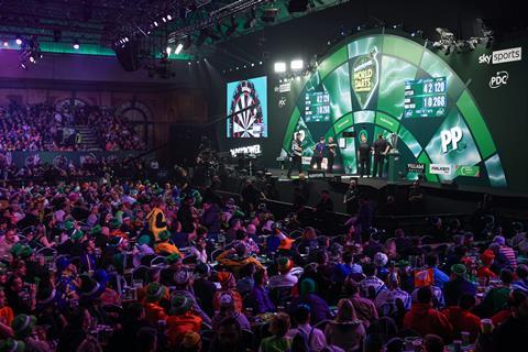 Darts World Championship CREDIT PDC